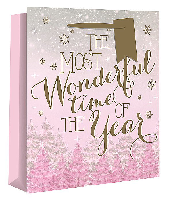 EWR SACOSA CADOU WONDERFUL STICLA XMAS 13*37.5*12CM X-25104-30 [1]