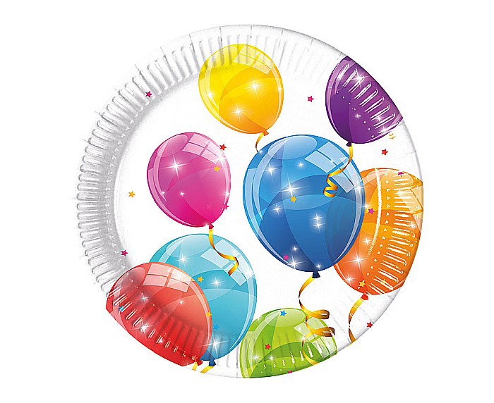 GOD FARFURII CARTON Sparkling Balloons, next generation, 20cm 8/set 93483 [1]