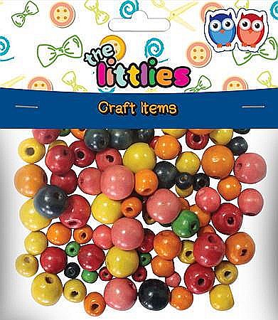DIA MARGELE LEMN 8-10-12-14-16MM 150/SET THE LITTLIES 646605 [1]