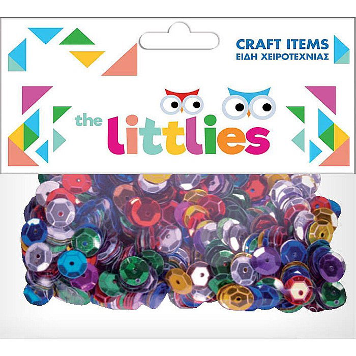 DIA PAIETE ROTUNDE 10MM 13GR MIX THE LITTLIES 646612 [1]