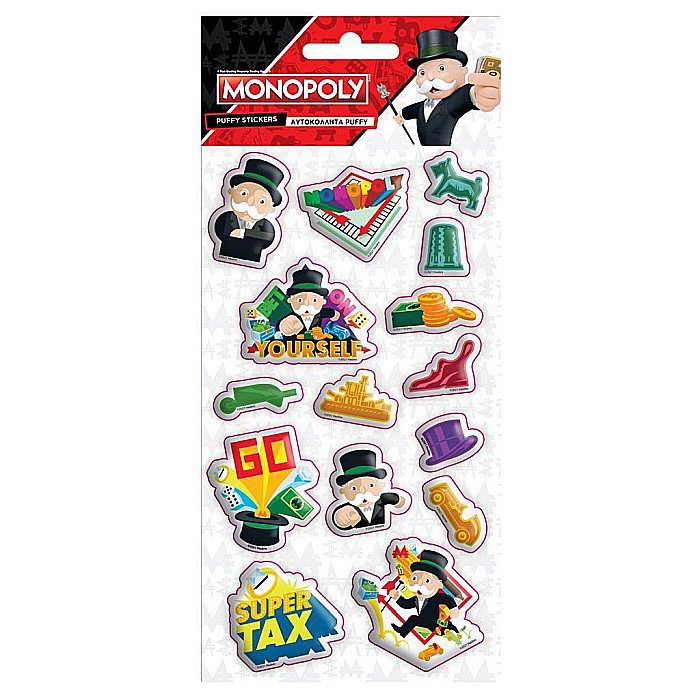 DIA STICKER 10*22CM PUFFY MONOPOLY 400483029 [1]