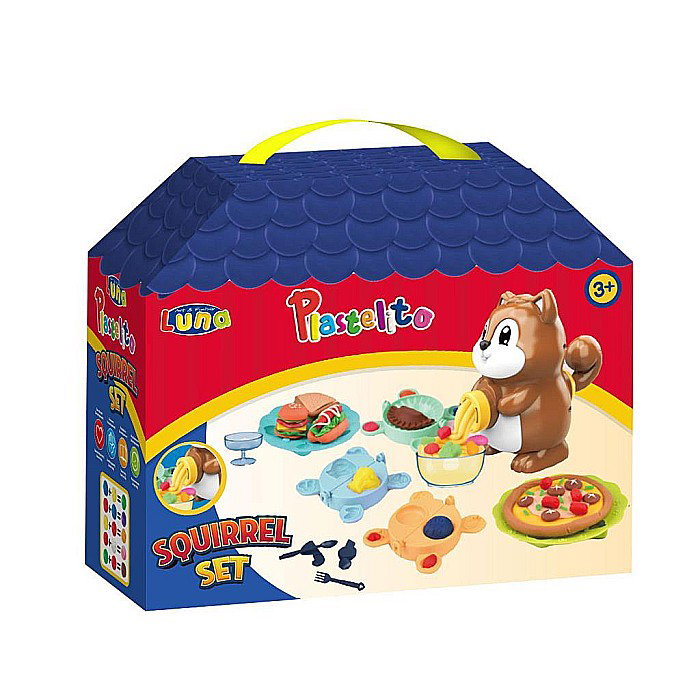 DIA JOC CREATIV MODELARE VEVERITA DIN PLASTILINA 28*11*23.5CM LUNA 622135 [1]