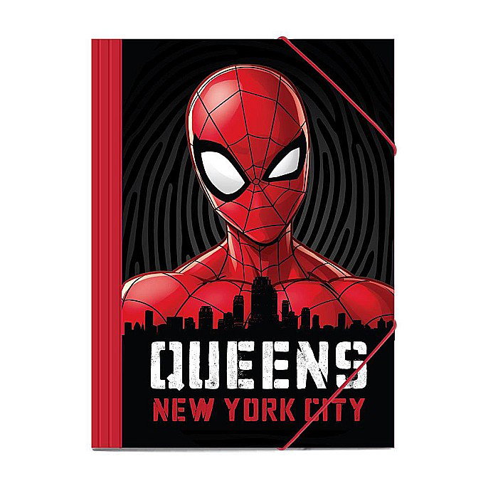 DIA DOSAR CARTON CU ELASTIC 25*35CM SPIDERMAN 508139 [1]