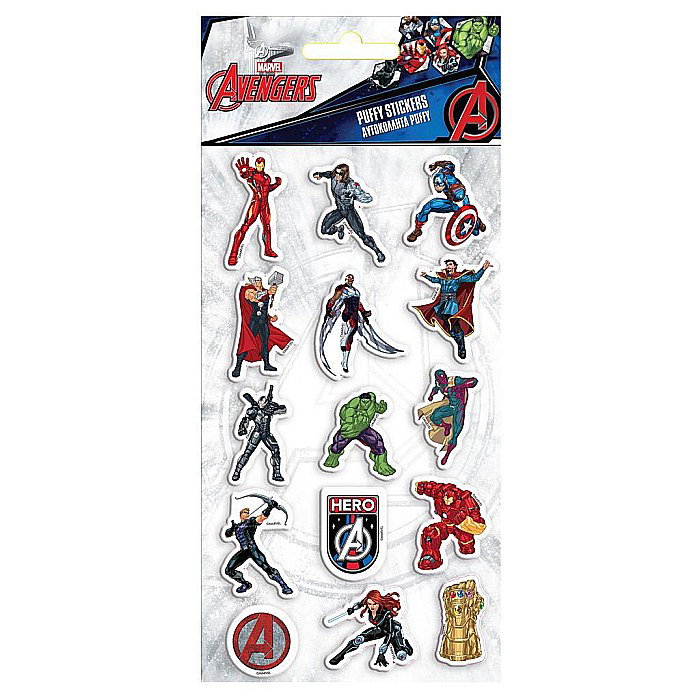 DIA STICKER 10*22CM PUFFY AVENGERS 506126 [1]