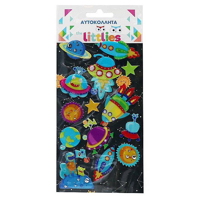 DIA STICKER 10*22CM SPATIU COSMIC THE LITTLIES 646986 [1]