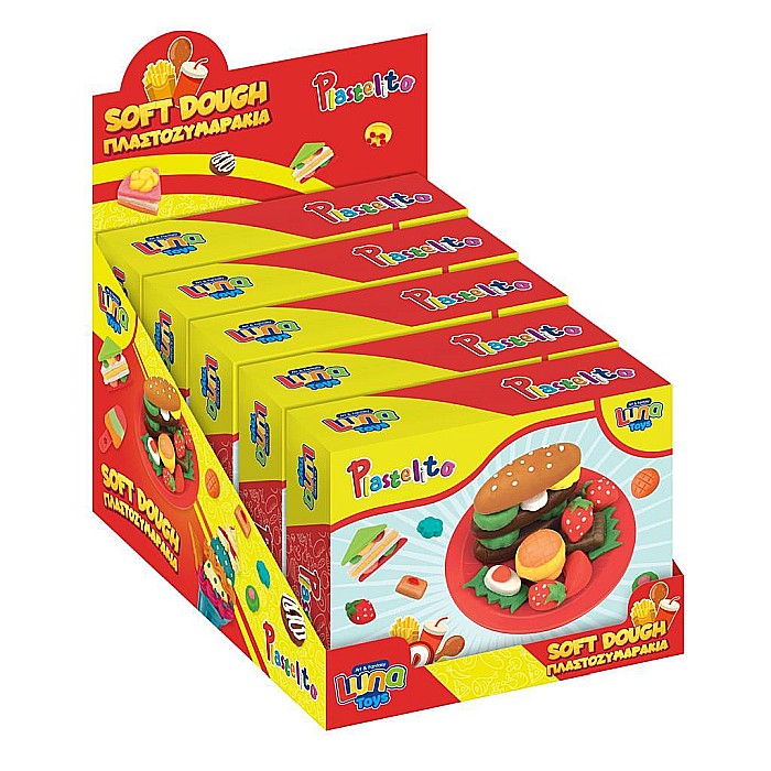 DIA JOC CREATIV MODELARE ALIMENTE DIN PLASTILINA 18*6*23.8CM LUNA 622532 [5]