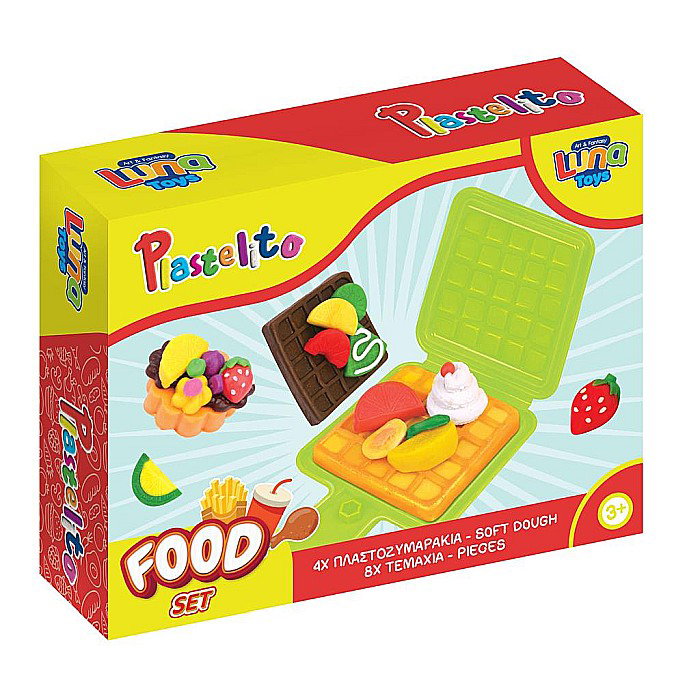 DIA JOC CREATIV MODELARE ALIMENTE DIN PLASTILINA 18*6*23.8CM LUNA 622532 [2]