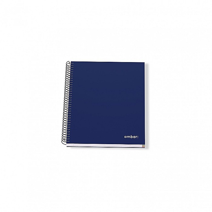 AM CAIET A5 120F SPIRA 5 SUBIECTE AMBAR HARD COVER LINII 165355 [2]