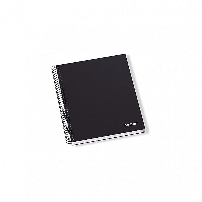 AM CAIET A5 120F SPIRA 5 SUBIECTE AMBAR HARD COVER LINII 165355 [4]