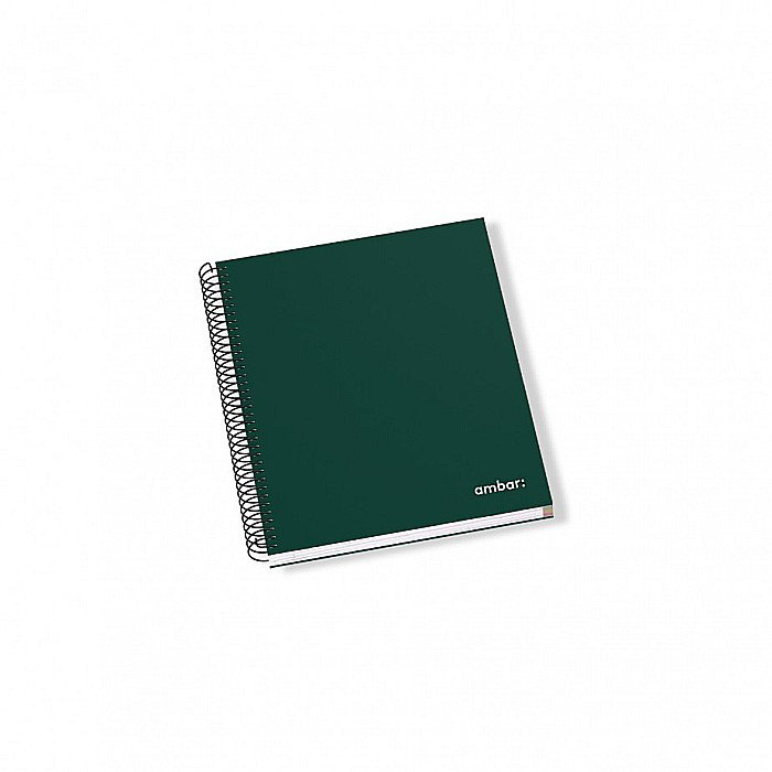 AM CAIET A5 120F SPIRA 5 SUBIECTE AMBAR HARD COVER LINII 165355 [5]