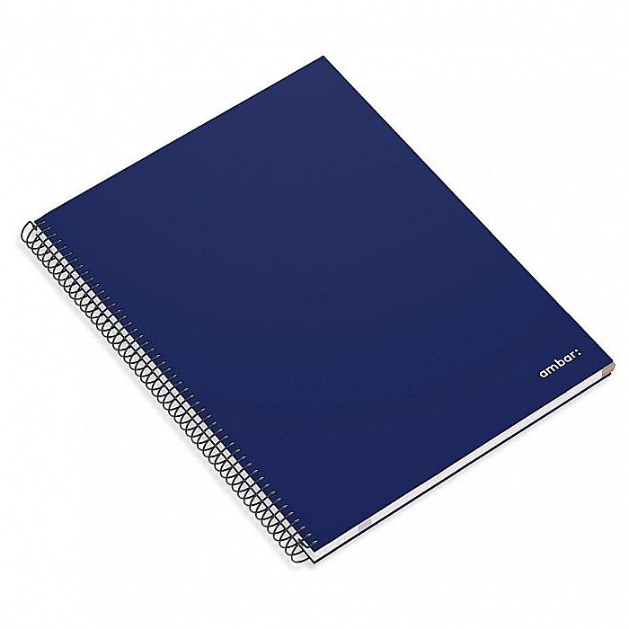AM CAIET A4 150F SPIRA BLUE HARD COVER LINII 166833 [1]