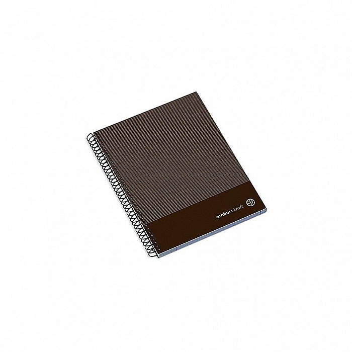 CAIET A5 100F SPIRA PATRATELE HARD COVER KRAFT 207888 [1]
