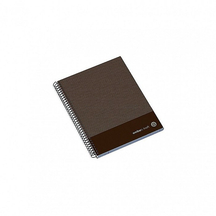CAIET A5 100F SPIRA PATRATELE HARD COVER KRAFT 207888 [2]