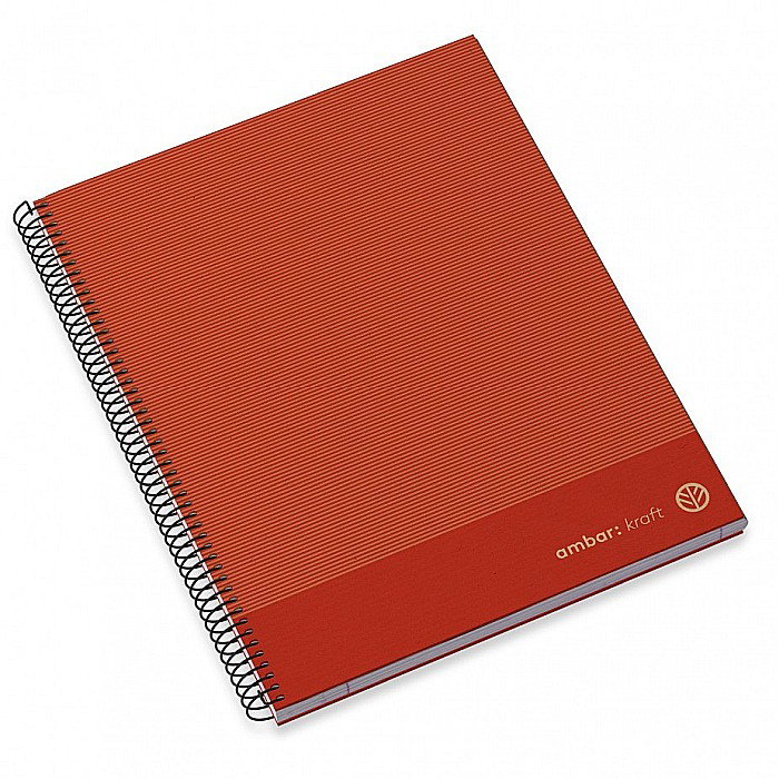 CAIET A4 100F SPIRA PATRATELE HARD COVER KRAFT 207901 [6]