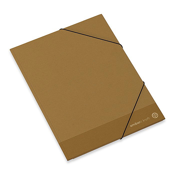 DOSAR DE CARTON CU ELASTIC, A3 KRAFT 207932 [4]