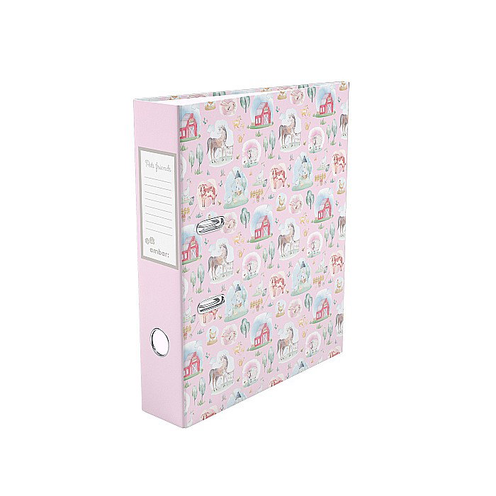 AM BIBLIORAFT A4 AMBAR 7.5CM PETS FRIENDS FARM ROZ 209547 [1]