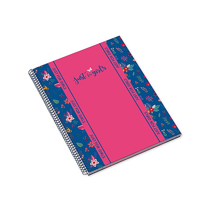 CAIET A4 80F SPIRA PATRATELE J4G FLOWERS HARD COVER 223123 [2]