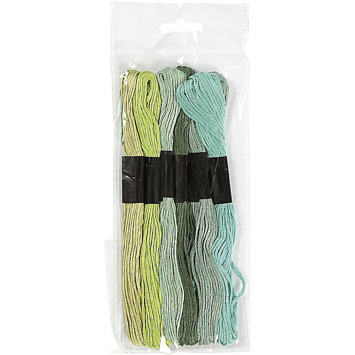 CC FIR DE BRODAT 6/SET MIX VERDE 412740 [2]