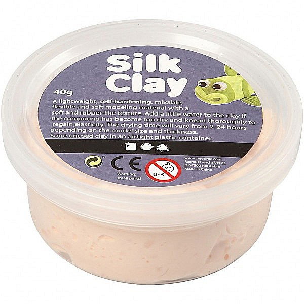 Pastă de modelaj fină cu uscare la aer Silk Clay 40G NUDE 79111 [1]