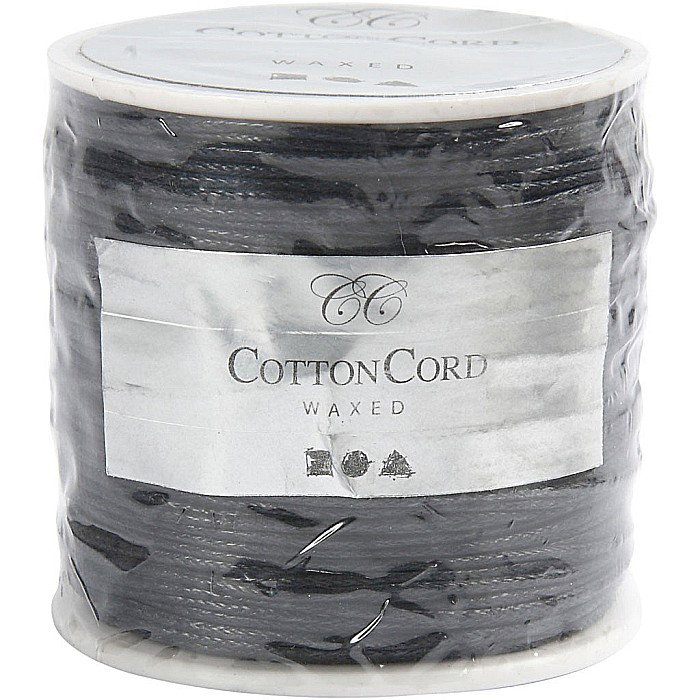 CC CORDON CERAT 1MM*40M 51567/51580 NEGRU [2]