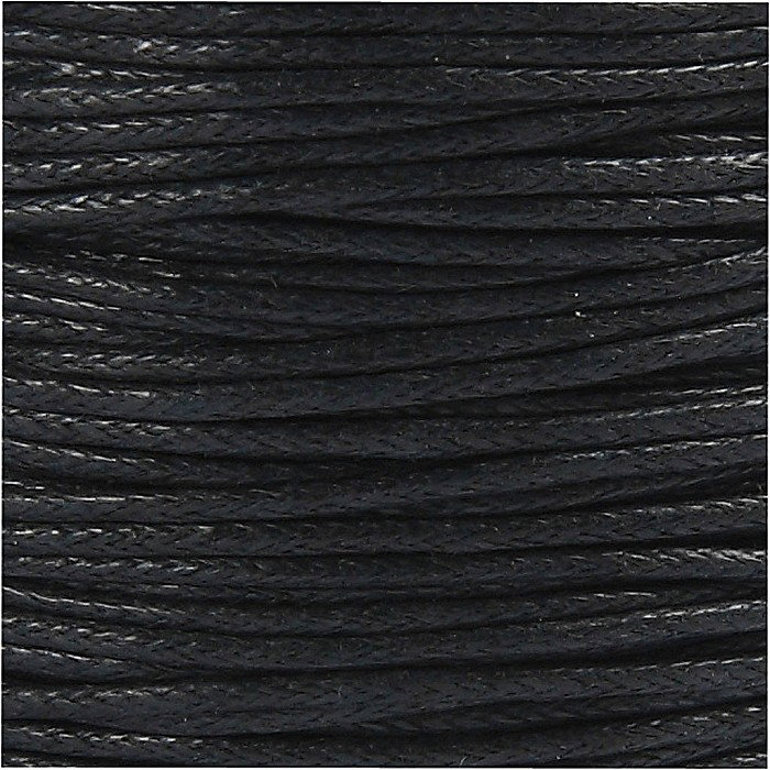 CC CORDON CERAT 1MM*40M 51567/51580 NEGRU [3]