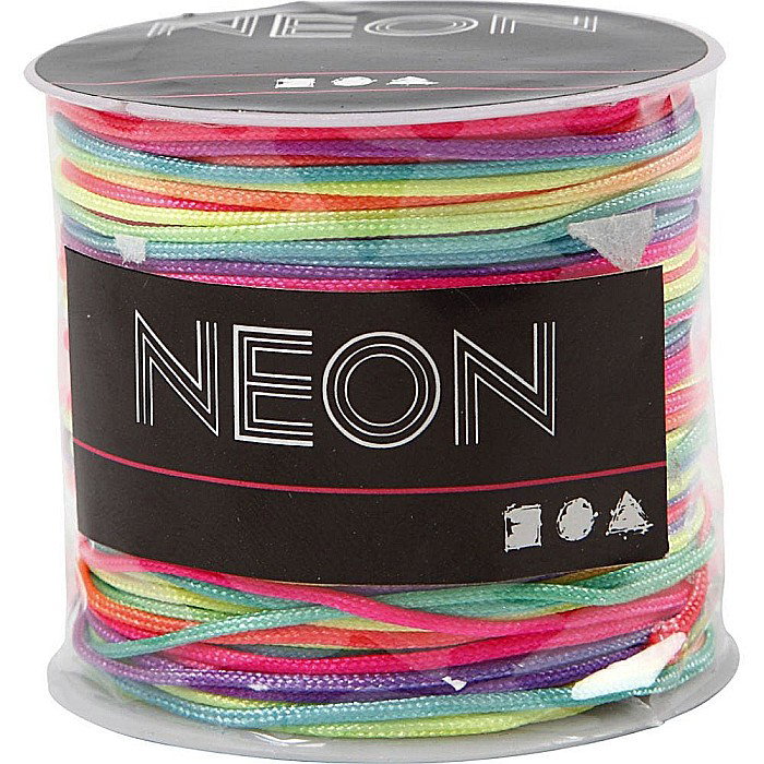 CC SNUR BRATARA 1MM*28M NEON MIX 41723 [2]