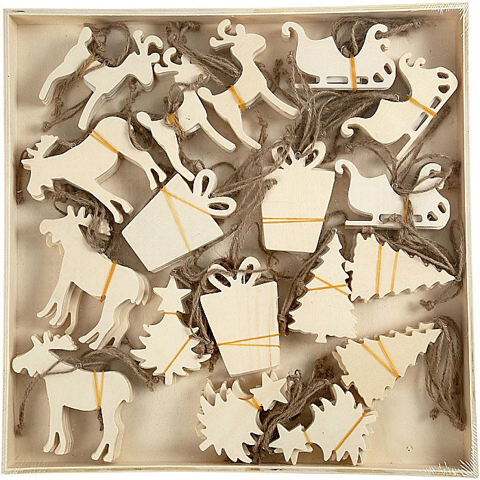 CC ORNAMENT PLACAJ CRACIUN 7-9CM, bucata 56404 [2]