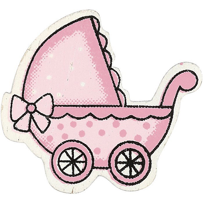CC FORME LEMN CARUCIOR BEBE ROZ 599717 [1]