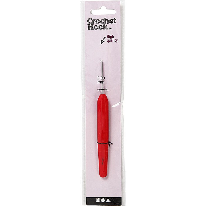 CC AC CROSETAT 2mm x 13.3cm ROSU 42380 [2]