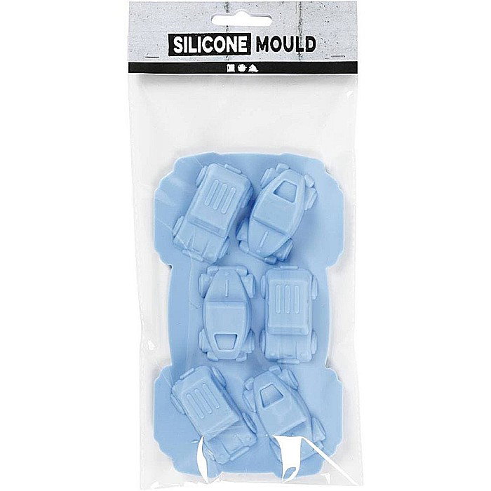 CC MATRITA DIN SILICON - 6 MASINI 3*4.5CM 12.5ML ALBASTRU 37132 [3]