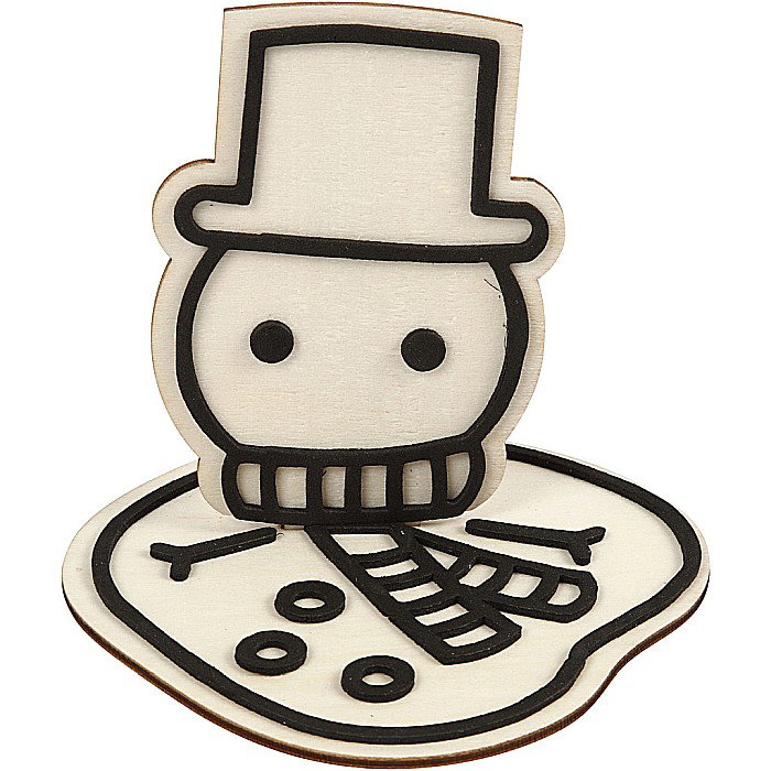 CC FIGURINA OM DE ZAPADA LEMN DECOR 11CM 791948 [1]