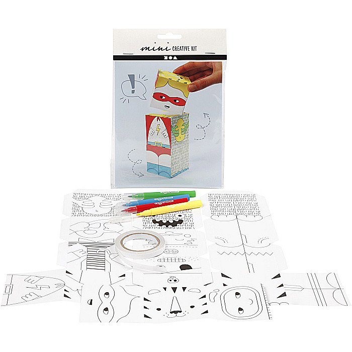 CC MINI KIT CREATIV CARTON MONSTRII&ROBOTI 977210 [1]