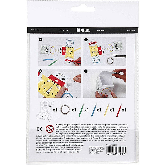CC MINI KIT CREATIV CARTON MONSTRII&ROBOTI 977210 [3]