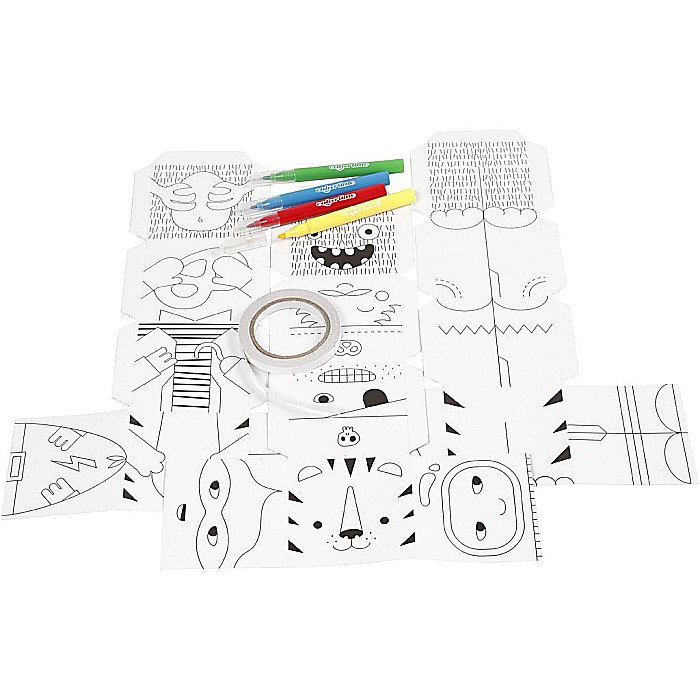 CC MINI KIT CREATIV CARTON MONSTRII&ROBOTI 977210 [4]