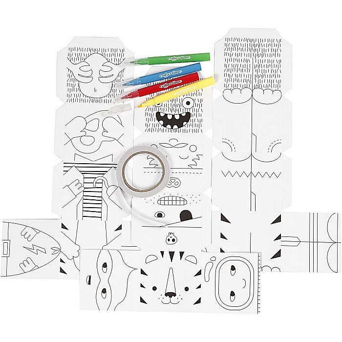 CC MINI KIT CREATIV CARTON MONSTRII&ROBOTI 977210 [5]