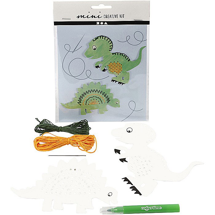 CC MINI KIT CREATIV BRODERIE DINOZAUR 977217 [1]