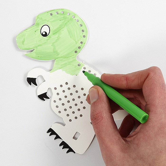 CC MINI KIT CREATIV BRODERIE DINOZAUR 977217 [4]