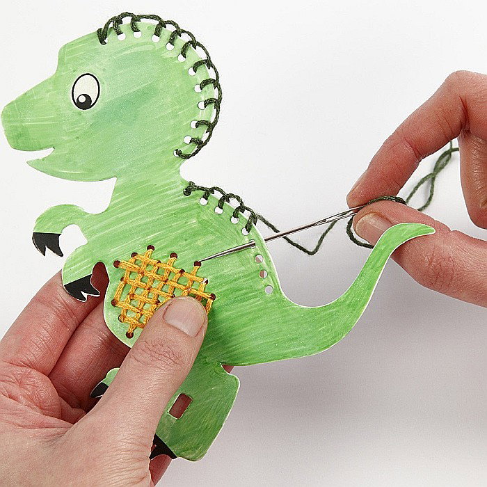 CC MINI KIT CREATIV BRODERIE DINOZAUR 977217 [6]