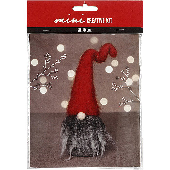 CC MINI KIT CREATIV CRACIUN PALARIE GNOM PASLA ROSIE 977403 [2]