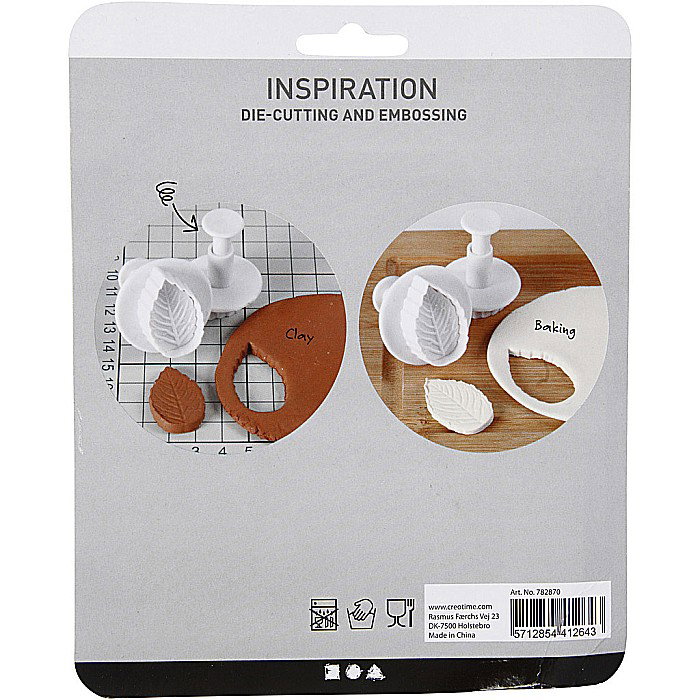 CC FORME PLASTIC CU STAMPILA Cookie Cutters With Stamp 4/SET 782870 [2]