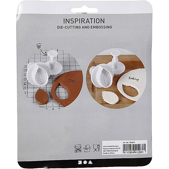 FORME PLASTIC CU STAMPILA Cookie Cutters With Stamp, 4/SET PASTE 782872 [3]