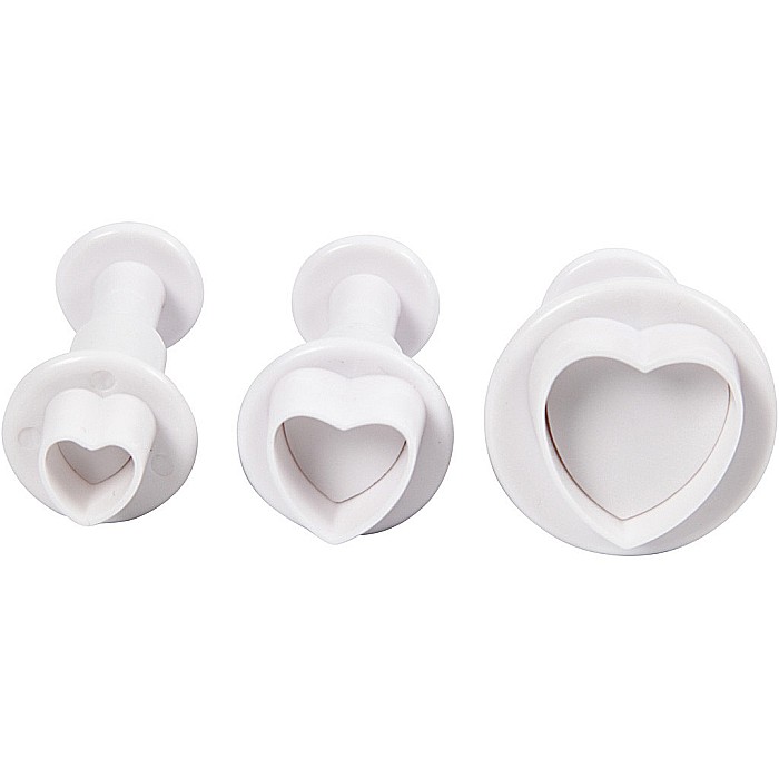 CC FORME PLASTIC CU STAMPILA 782874 2+2,3+3 cm, White, 3/SET [1]