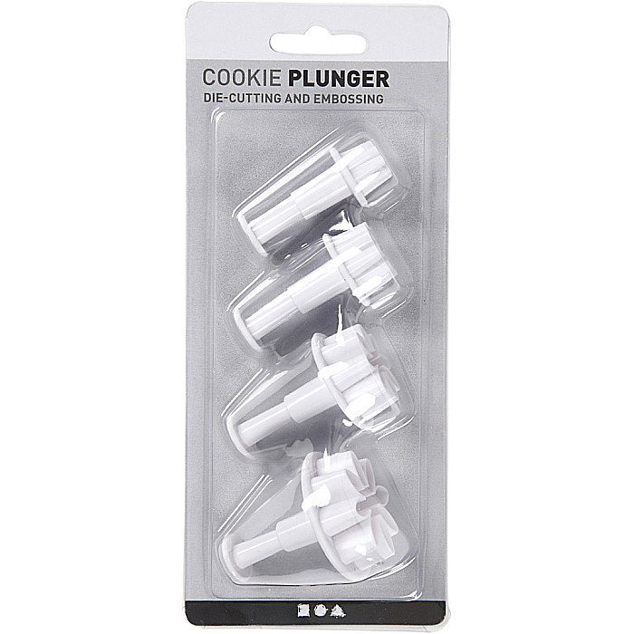 CC FORME PLASTIC CU STAMPILA 782877 STEA 2,1+2,3+2,6 cm , 3/SET [2]