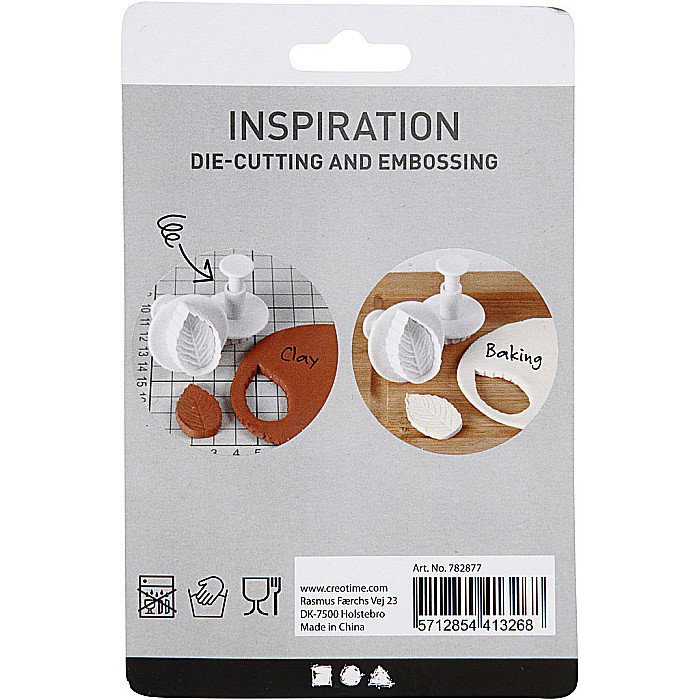 CC FORME PLASTIC CU STAMPILA 782877 STEA 2,1+2,3+2,6 cm , 3/SET [3]