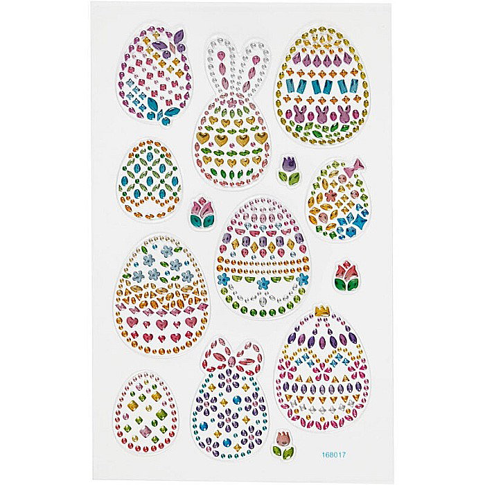 CC STICKER DECOR DIAMOND EASTER EGGS 284036 [1]