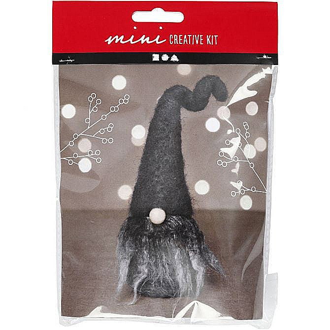 CC MINI KIT CREATIV CRACIUN PALARIE GNOM PASLA NEAGRA 977428 [2]