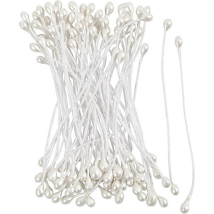 CC PISTIL FLORI DECOR 100/SET ALB 610352 [1]
