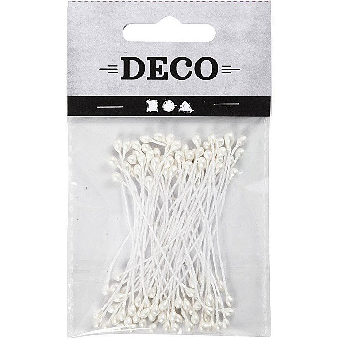 CC PISTIL FLORI DECOR 100/SET ALB 610352 [3]