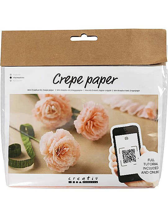 CC MINI KIT CREATIV FLORI DIN HARTIE CREPONATA - GAROAFE 977473 [1]