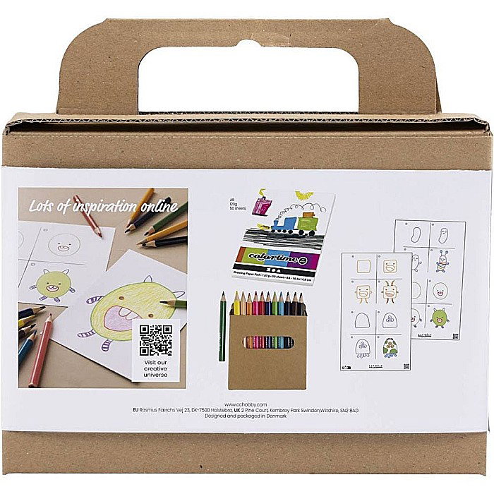 CC MINI KIT CREATIV INVATA SA DESENEZI MONSTRII 970849 [2]
